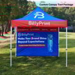 10x10ft Custom Canopy Tent Package 2 1