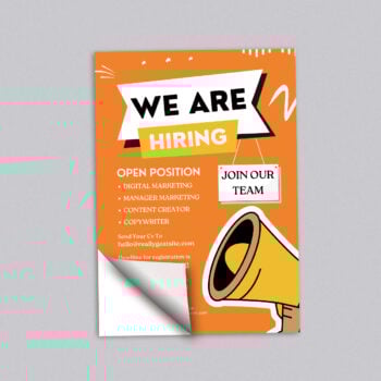 Adhesive Vinyl Posters