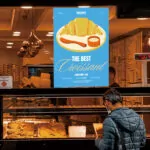 Window Cling White Poster 3