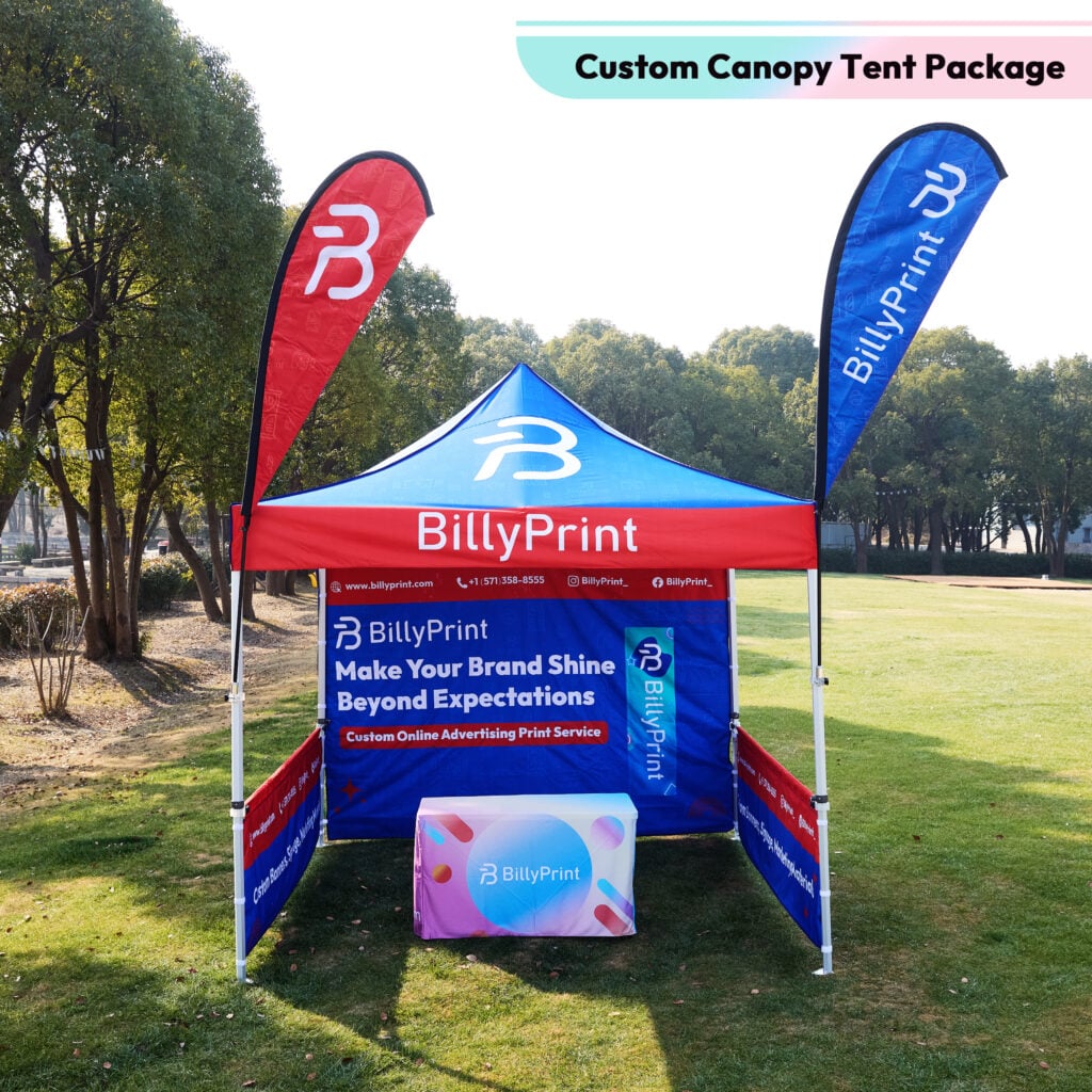 3 Smart Ways BillyPrint’s Custom Canopy Tent Package Can Elevate Your ...
